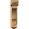 Ekena Millwork Balboa Arts and Crafts Smooth Bracket w/ Offset Brace, Western Red Cedar, 5 1/2"W x 22"D x 22"H BKT0604X22X22BOA03SWR - alternate 4